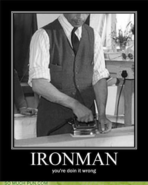 Puns ironing Funny Puns Pun Pictures Cheezburger