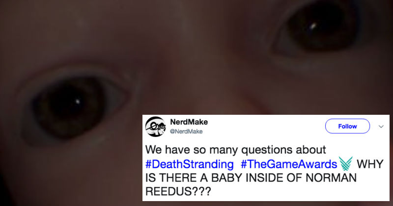 Creepy Death Stranding Baby Is A Meme And The Internets