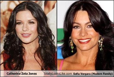 catherine zeta jones totally   sofia vergara modern family