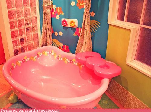 Hello Kitty Bathtub Must Have Cool Cool Collectible Geeky Products