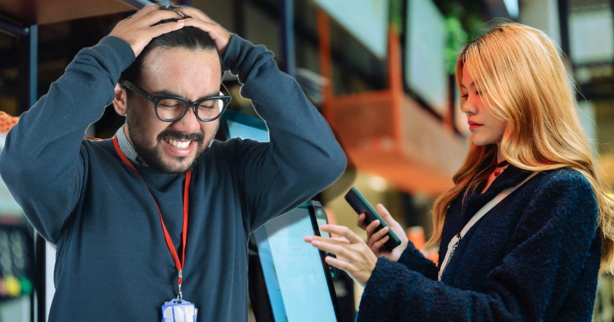 Retail employee maliciously complies with manager's new rule, leaving customers confused: 'You have to use the kiosk for that'