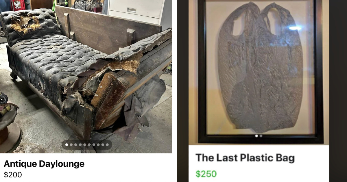20+ Online marketplace sellers with bizarre objects for sale: 'The "L" from the Chipotle sign in Novato'