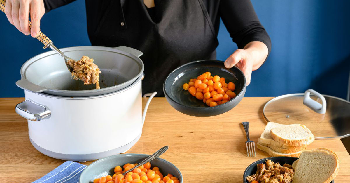 Entitled guy demands his roommate stop cooking pork in her crockpot every 2-3 weeks because it makes the apartment smell like pork: 'Open the window or get your own place.'