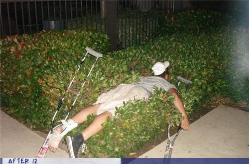 After 12 - crutches - Party Fails - Funny Pictures and Videos of Party ...