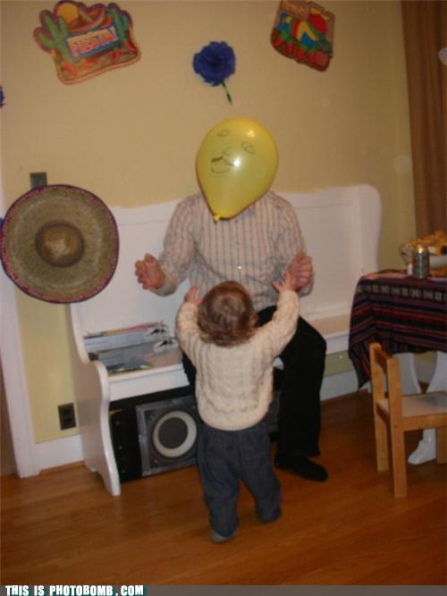 Balloon Bomb - Photobombs - photobomb that guy