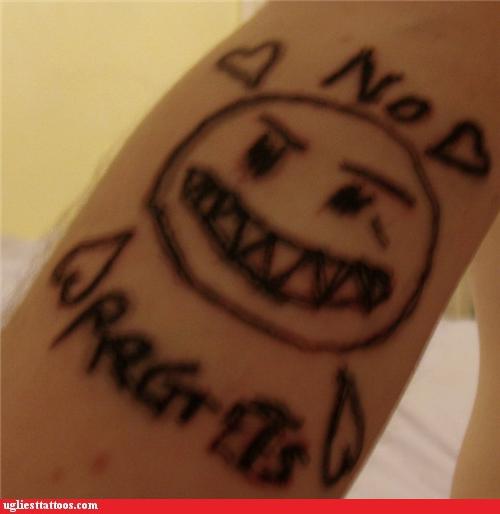 Ugliest Tattoos - no regrets - Bad tattoos of horrible fail situations ...