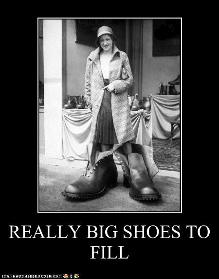 REALLY BIG SHOES TO FILL - Historic LOLs - Funny Pictures History