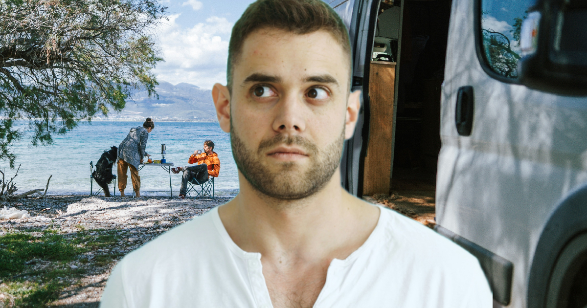 Camper discovers they're sharing a campsite with an impolite guest who refuses to leave: 'I told him... he deserves to have his evening ruined'