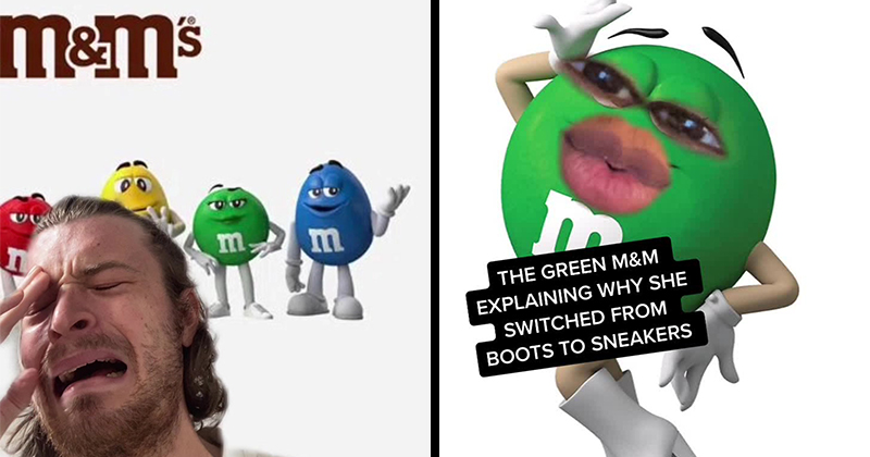 Let the Green M&M Be a Nasty Little Slut
