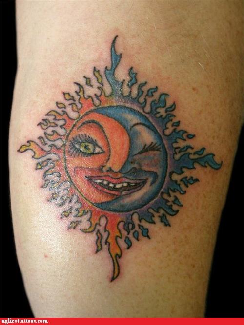 Accurate Representation of When The Sun And The Moon Collide Ugliest