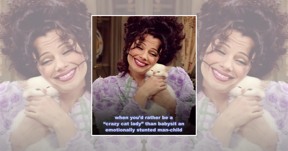 23 Cat Lady Memes Celebrating Women Who Proudly Prioritize Peace and Cats