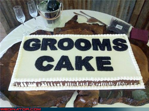 Grooms Cake - Wedinator - funny wedding photos