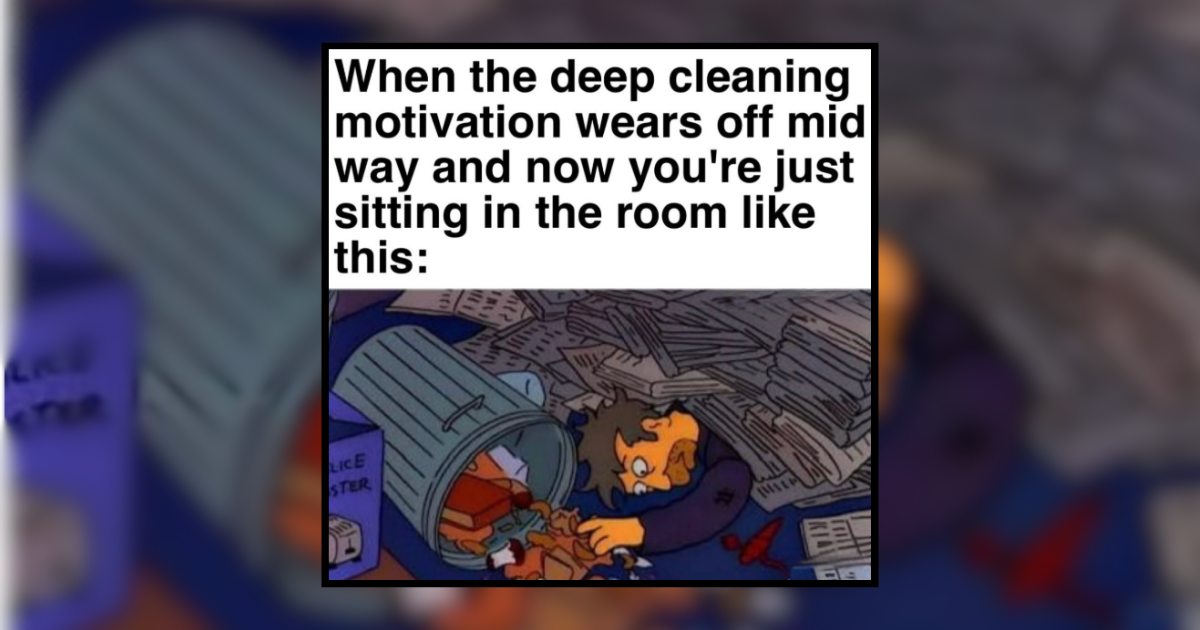 27 Deep Cleaning Memes To Scroll During your Cleaning Break While ...