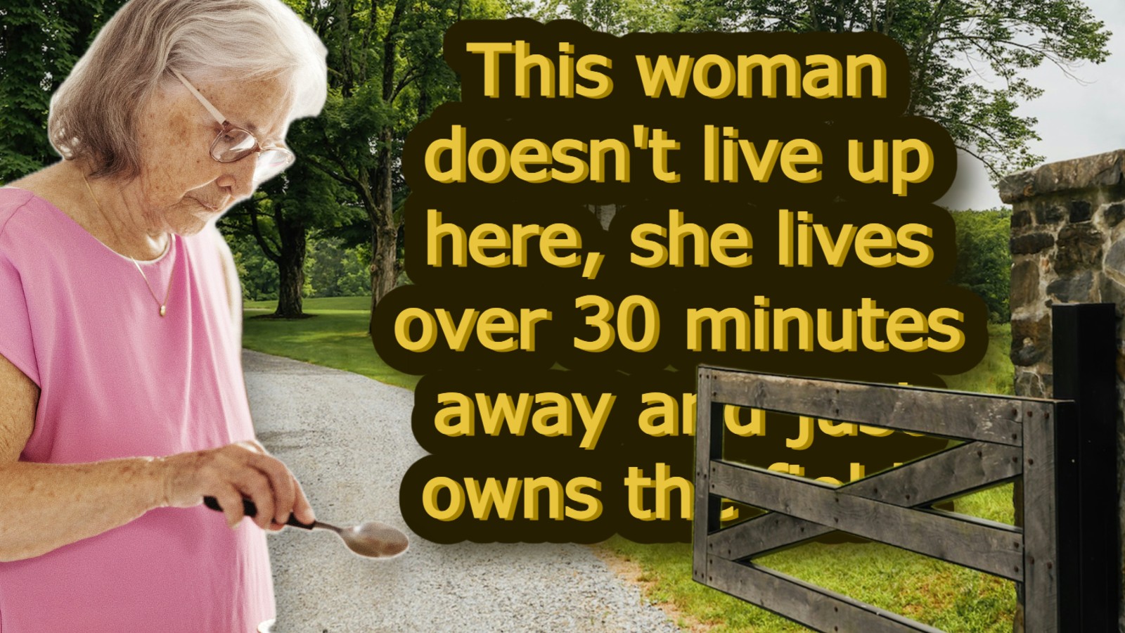 Rural landowners face losing access to their longtime driveway when a new neighbor purchases the land adjacent on either side and begins preventing access and threatening legal action: 'They have lived in their house for over 10 years'
