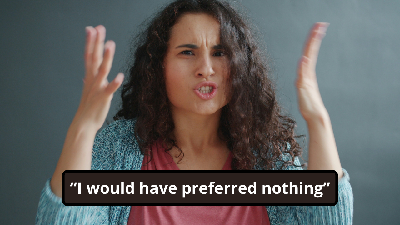 Aunt ignores her relative's birthday wish list for six years, makes homemade gifts that suit her own taste instead, then cries when they say the presents feel like a gift for herself: 'I would have preferred nothing'