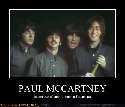 PAUL MCCARTNEY - Very Demotivational - Demotivational Posters | Very