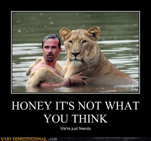 HONEY IT'S NOT WHAT YOU THINK - Very Demotivational - Demotivational ...