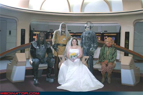 Klingon Wedding Wedinator Funny Wedding Photos