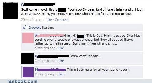 Man of the Cloth - Failbook - Failing On Facebook