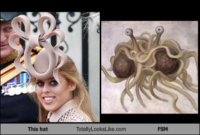 spaghetti monster hat