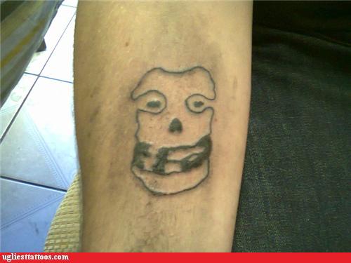 Ugliest Tattoos Misfits Bad Tattoos Of Horrible Fail