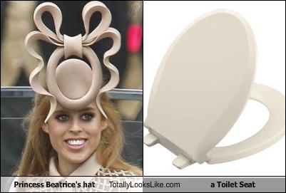 Princess Beatrice s Hat Totally Looks Like a Toilet Seat Totally