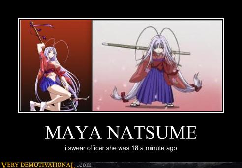 MAYA NATSUME - Very Demotivational - Demotivational Posters | Very  Demotivational | Funny Pictures | Funny Posters | Funny Meme
