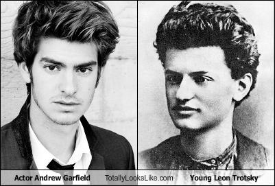Andrew Garfield Totally Looks Like Young Leon Trotsky - Totally Looks Like