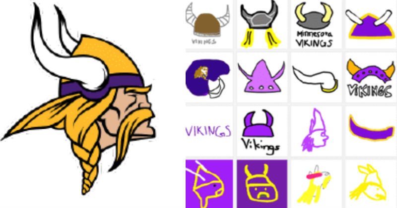 Over 150 People Try to Draw NFL Team Logos From Memory as
