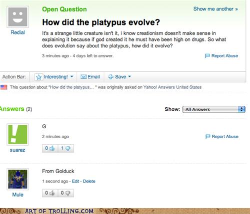 Art of Trolling - Yahoo Answer Fails - Page 2 - Troll Tricks and Pranks ...