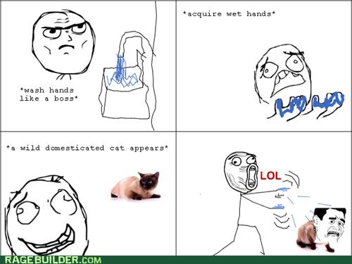 My Fingers Are Water Cannons - Rage Comics - rage comics