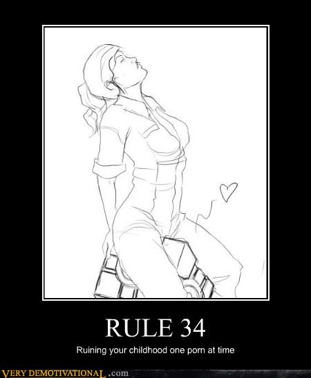 Rule 34 Very Demotivational Demotivational Posters