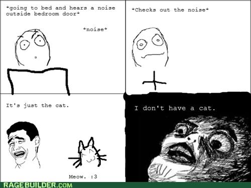 The Ghost of Kitties Past - Rage Comics - rage comics