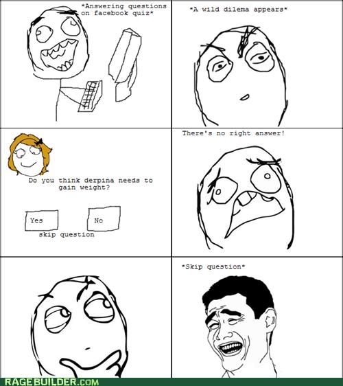 I Think She Needs to Lose Weight, So...Neither? - Rage Comics - rage comics