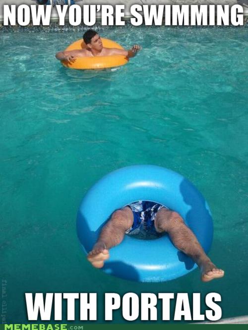 Aperture Science Flotation Device Memebase Funny Memes