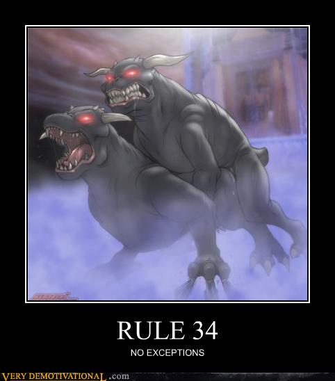 Damn Rule 34 - Very Demotivational - Demotivational Posters | Very