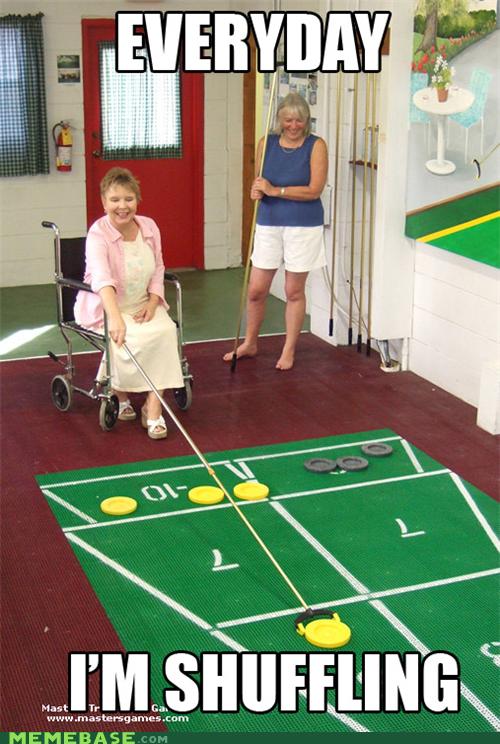 Everyday I Shuffleboard! Memebase Funny Memes