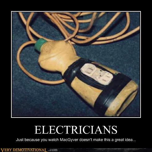 Very Demotivational - electrician - Very Demotivational 