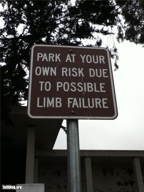 Oddly Specific Random Dismemberment May Occur FAIL Blog Funny Fails