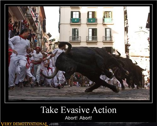 TAKE EVASIVE ACTION - Very Demotivational - Demotivational Posters ...