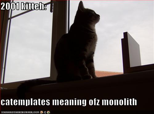 2001 kitteh catemplates meaning ofz monolith cheezburger funny memes funny pictures cheezburger