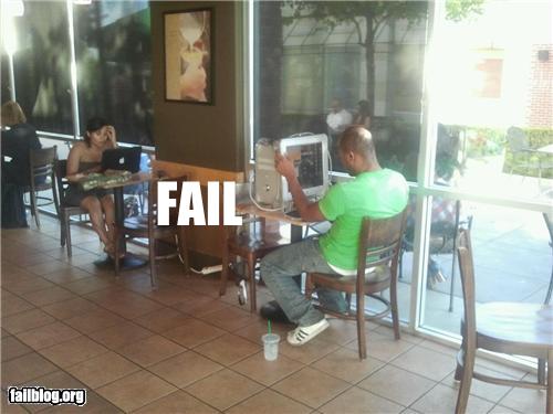 Portable Computer FAIL - FAIL Blog - Funny Fails