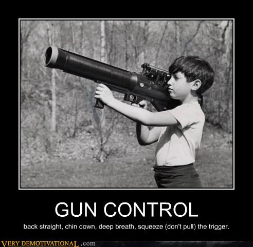 funny gun control signs