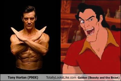 Tony Horton (P90X) Totally Looks Like Gaston (Beauty and the Beast ...