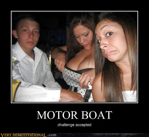 funny motorboating meme
