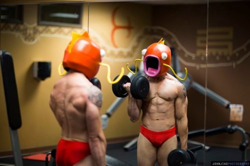 Buff Magikarp Is Making A Splash Pokememes Pokemon Pokemon Go