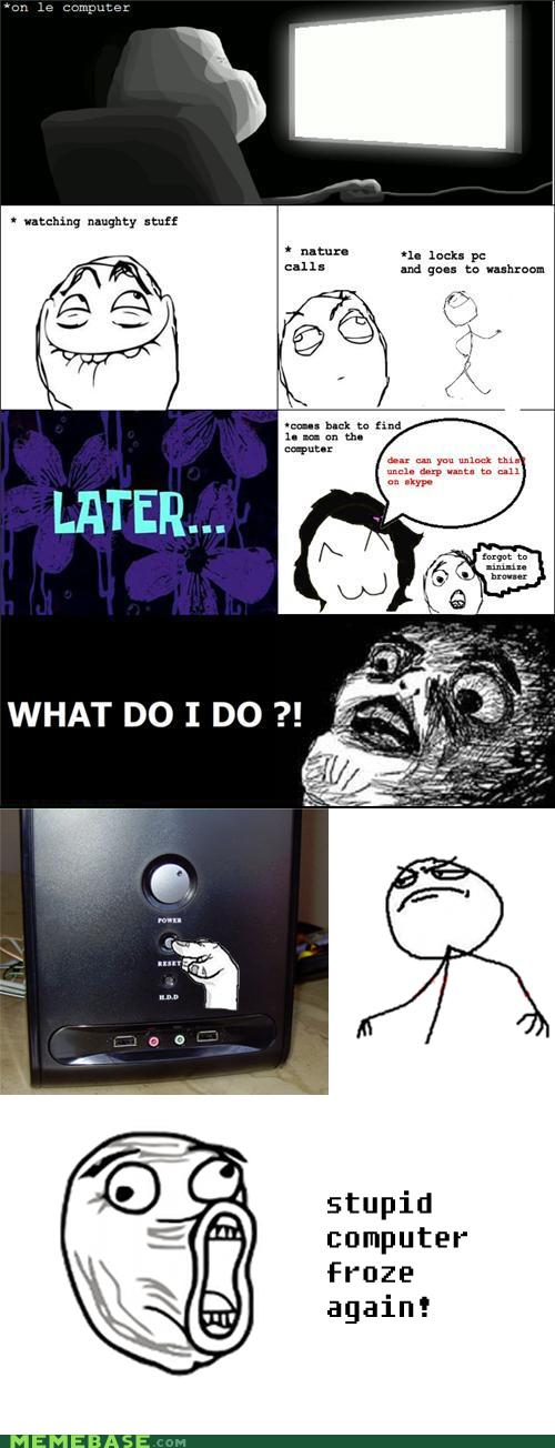 Computer Rage Memes