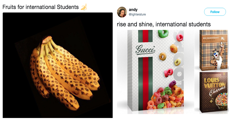 Twitter Is Having A Field Day Roasting The Luxe Diets Of International  Students - Memebase - Funny Memes
