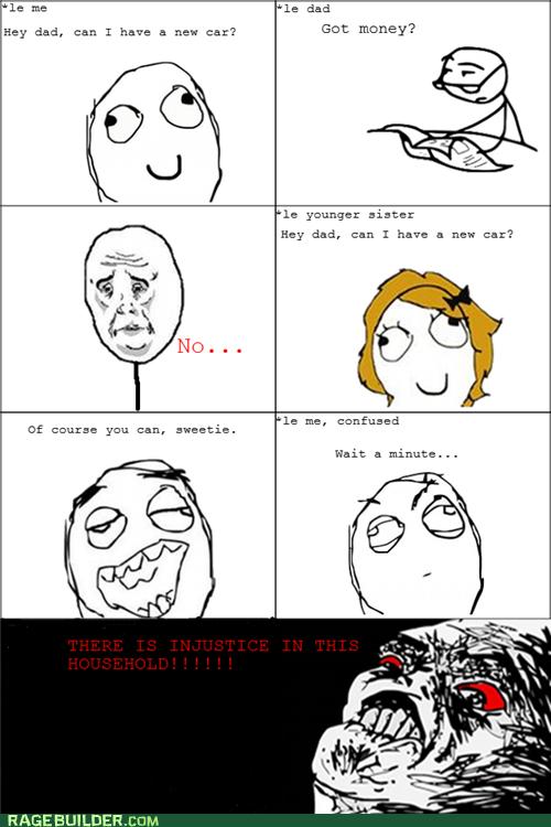 The Injustice! - Rage Comics - rage comics