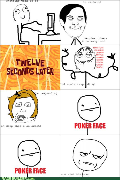 Rage Comics - rick roll - Rage Comics - rage comics - Cheezburger